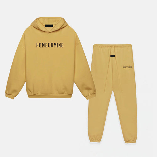 Homecoming Heavy Hoodie / Pants / Set - Yellow