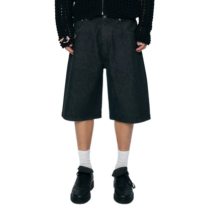 "koi fish v2" Jorts raw black