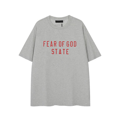 FW24 STATE T-Shirt / Shorts / Set - Set Gray