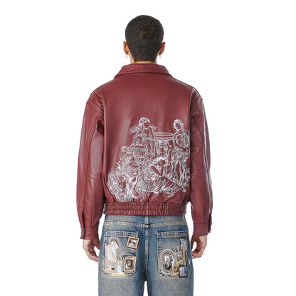 "gallery" Leather Jacket