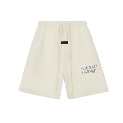 FW24 FRATERNITY T-Shirt / Shorts / Set - Milky White