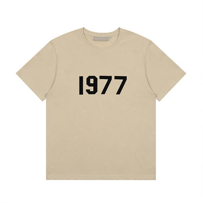 1977 T-Shirt / Shorts / Set - Beige