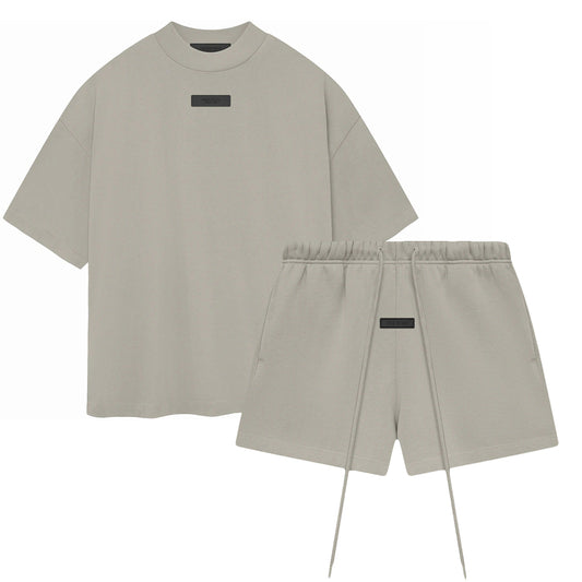 SS24 T-Shirt / Shorts / Set - Gray Green