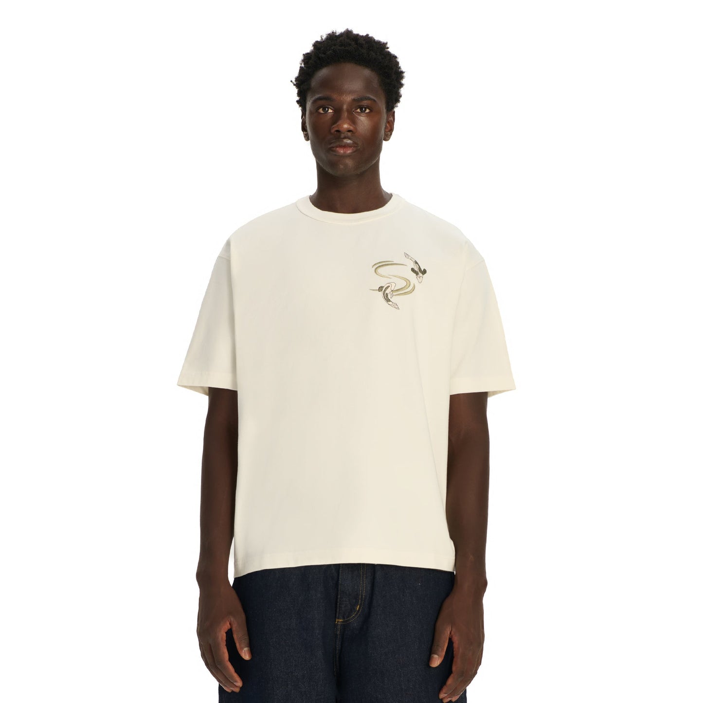 "koi" T Shirt off white