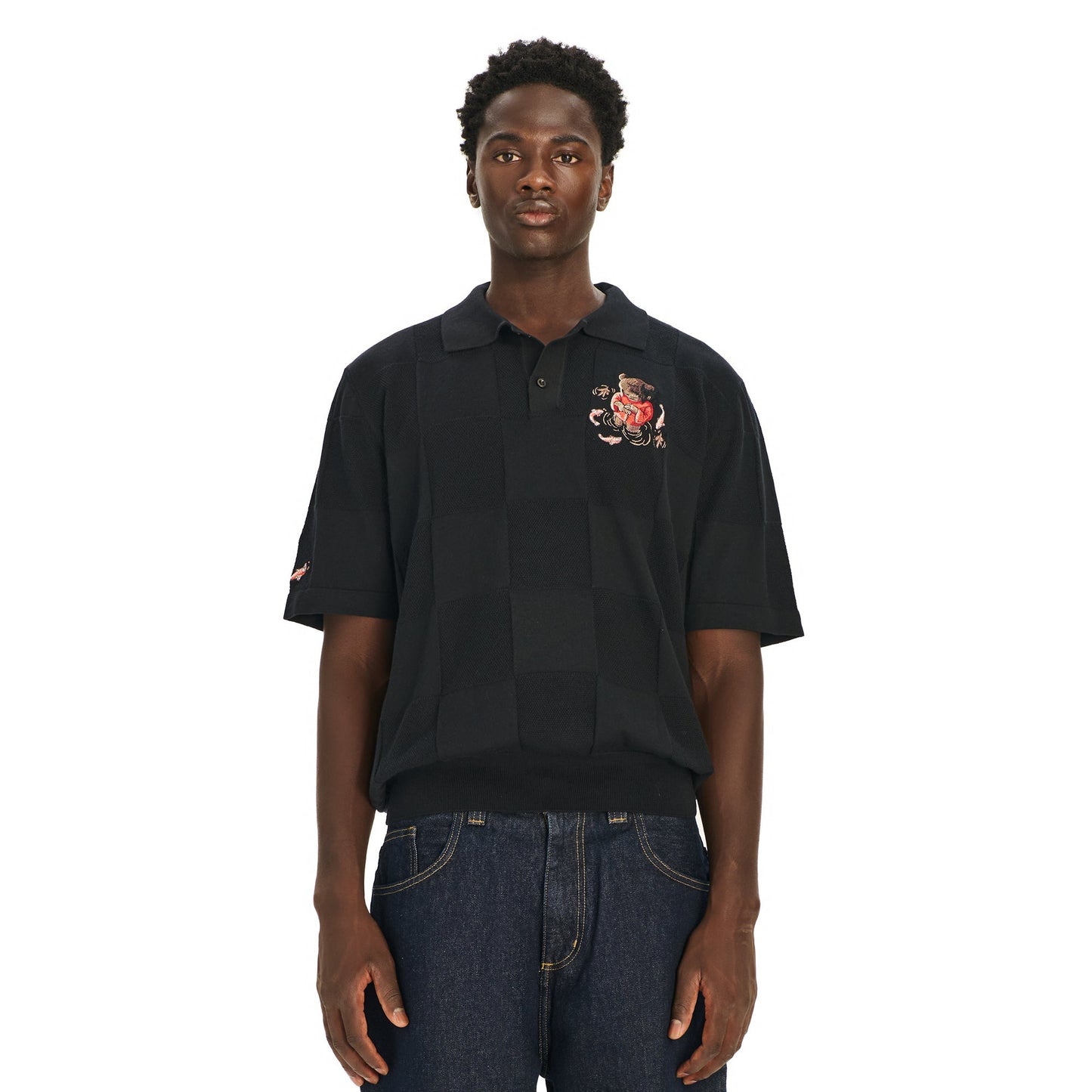 "koi" Polo Knit