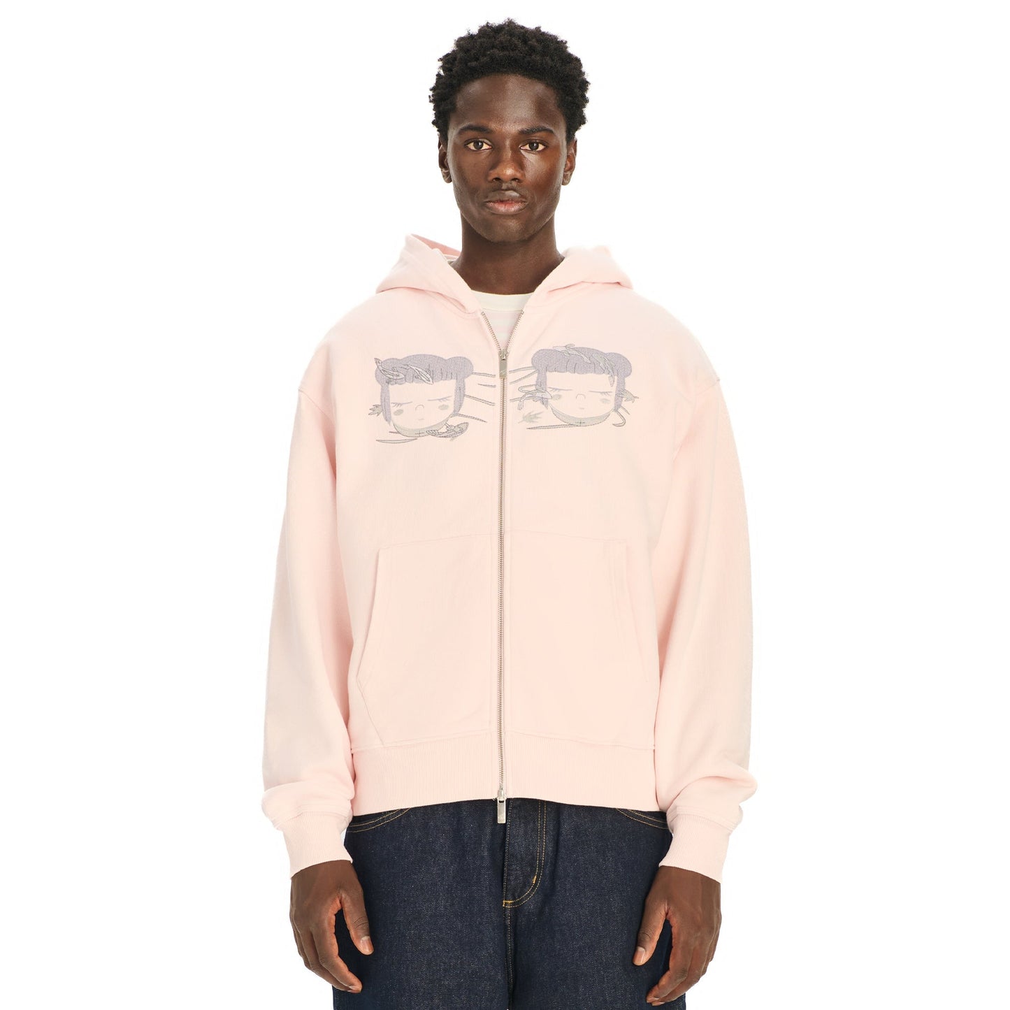 "koi" Zip Up pink