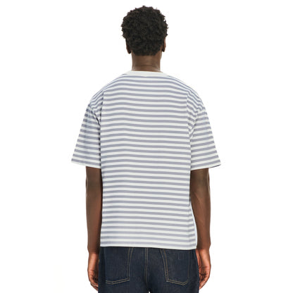 "koi" T Shirt grey striped