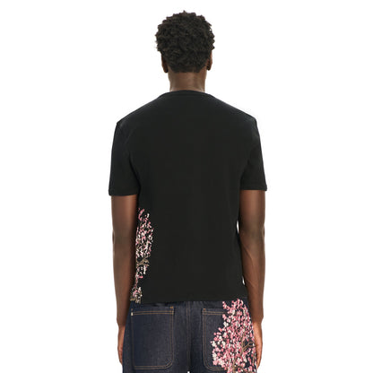"blossom v3" ribbed T Shirt black
