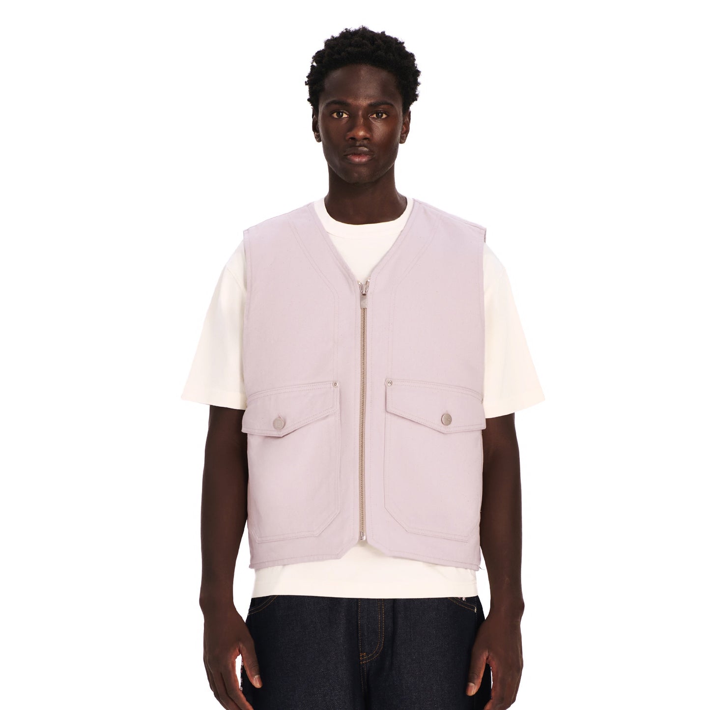 "blossom v3" denim Vest