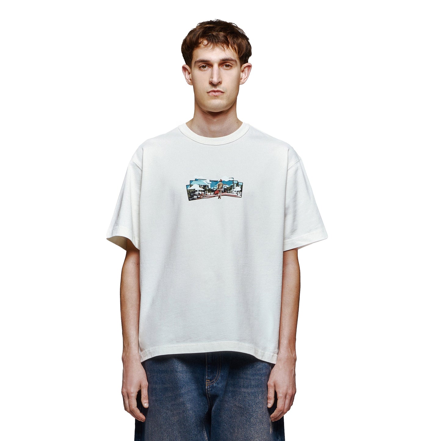 "on air" T Shirt white