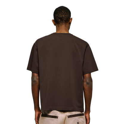 "on air" T Shirt brown
