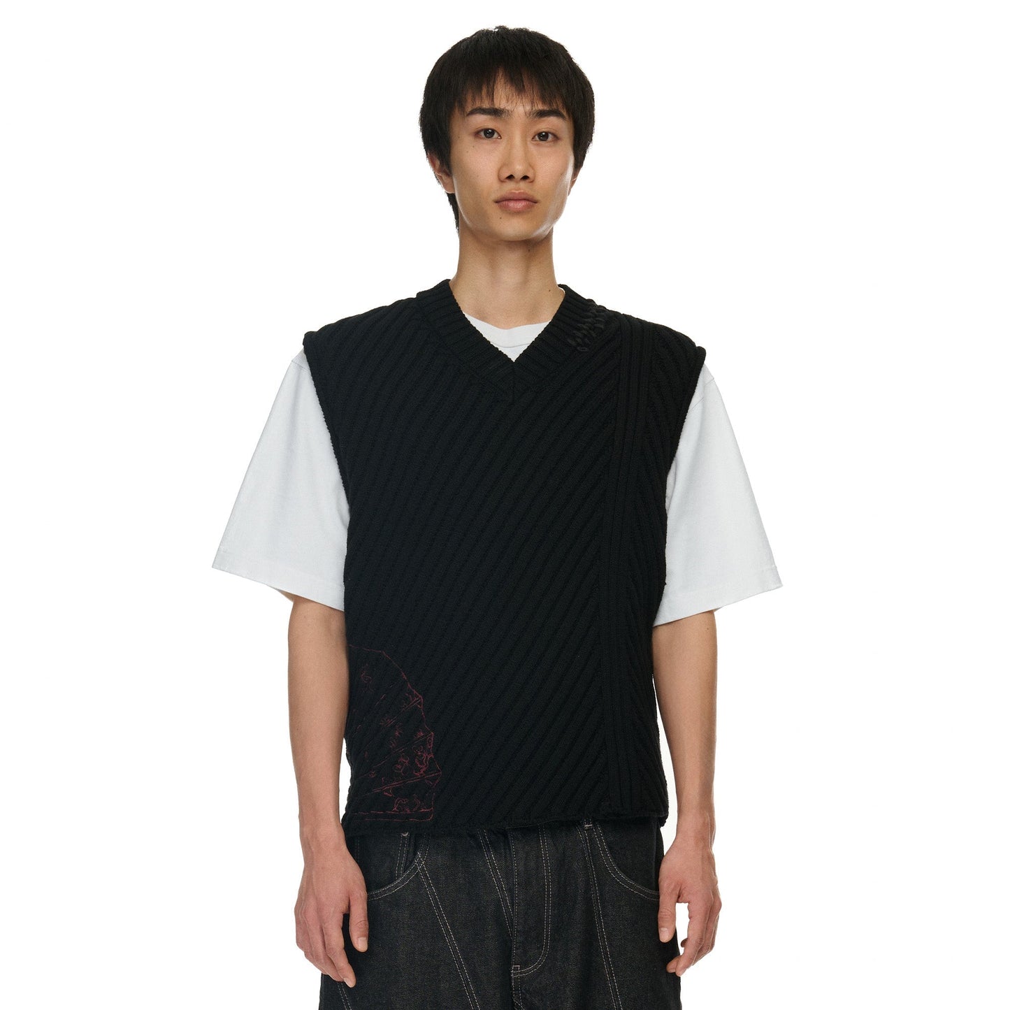 "yakuza" Knit vest