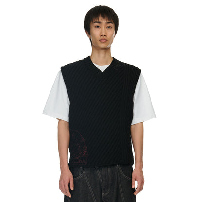 "yakuza" Knit vest