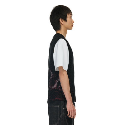 "yakuza" Knit vest