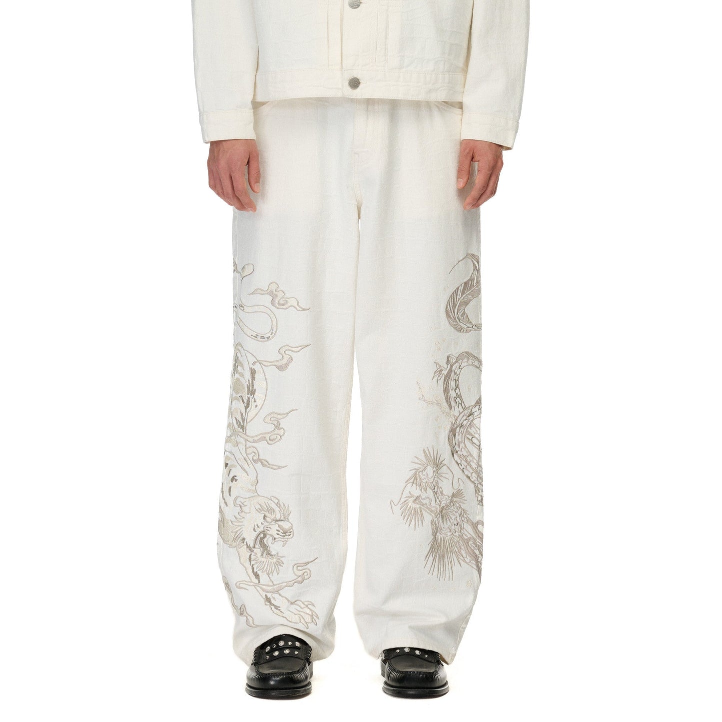 "yakuza" Denim off white