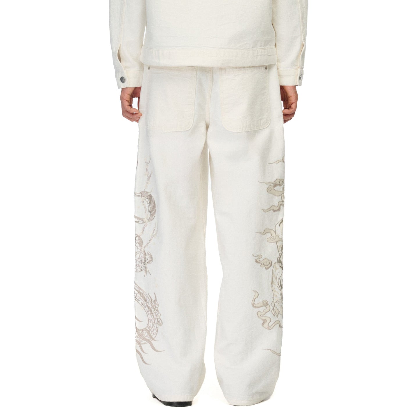 "yakuza" Denim off white