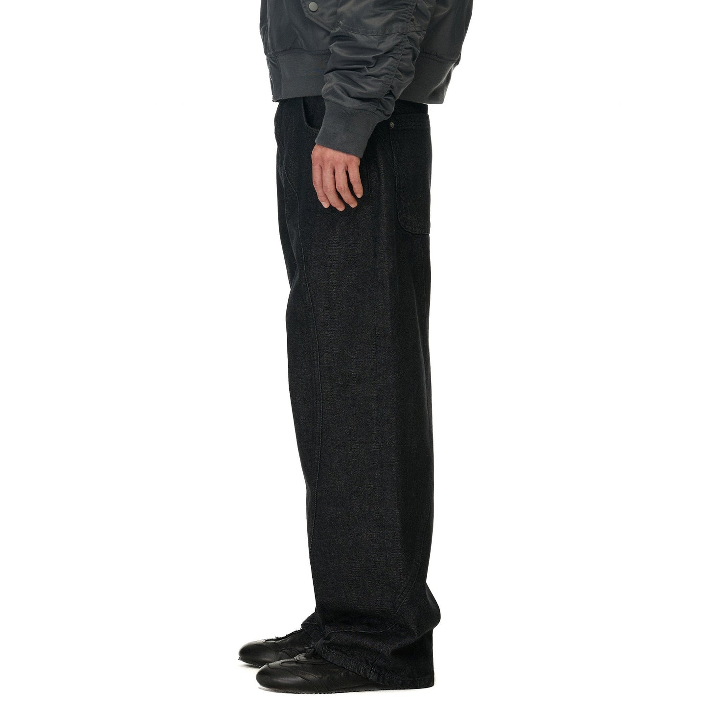 "yakuza" raw Denim black 02