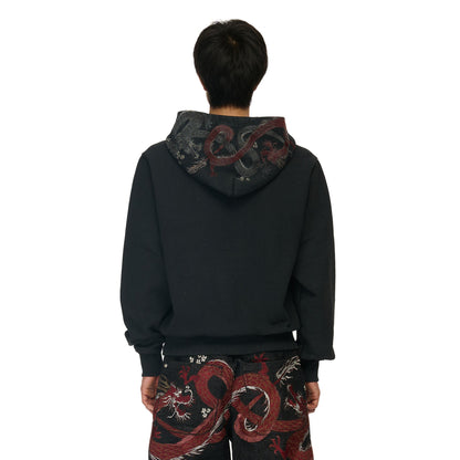 "yakuza" Hoodie black 02