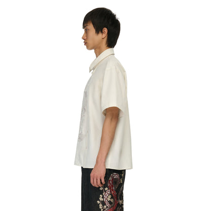 "yakuza" Shirt creme