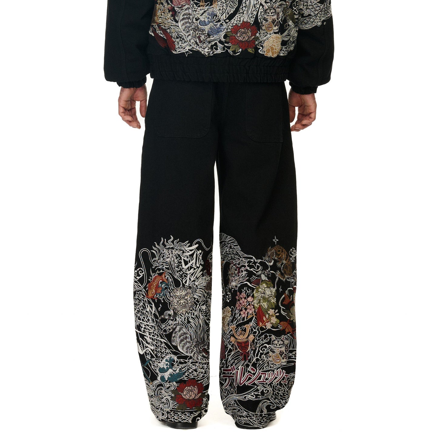 "yakuza" Denim black 02