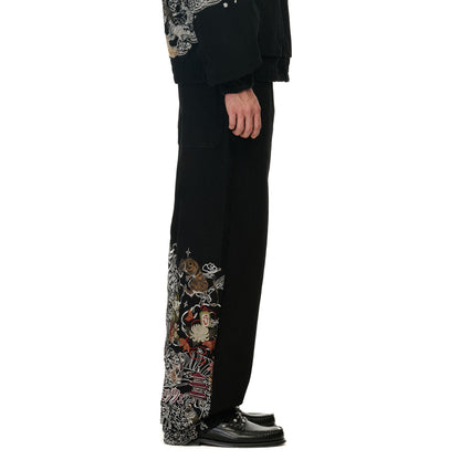 "yakuza" Denim black 02