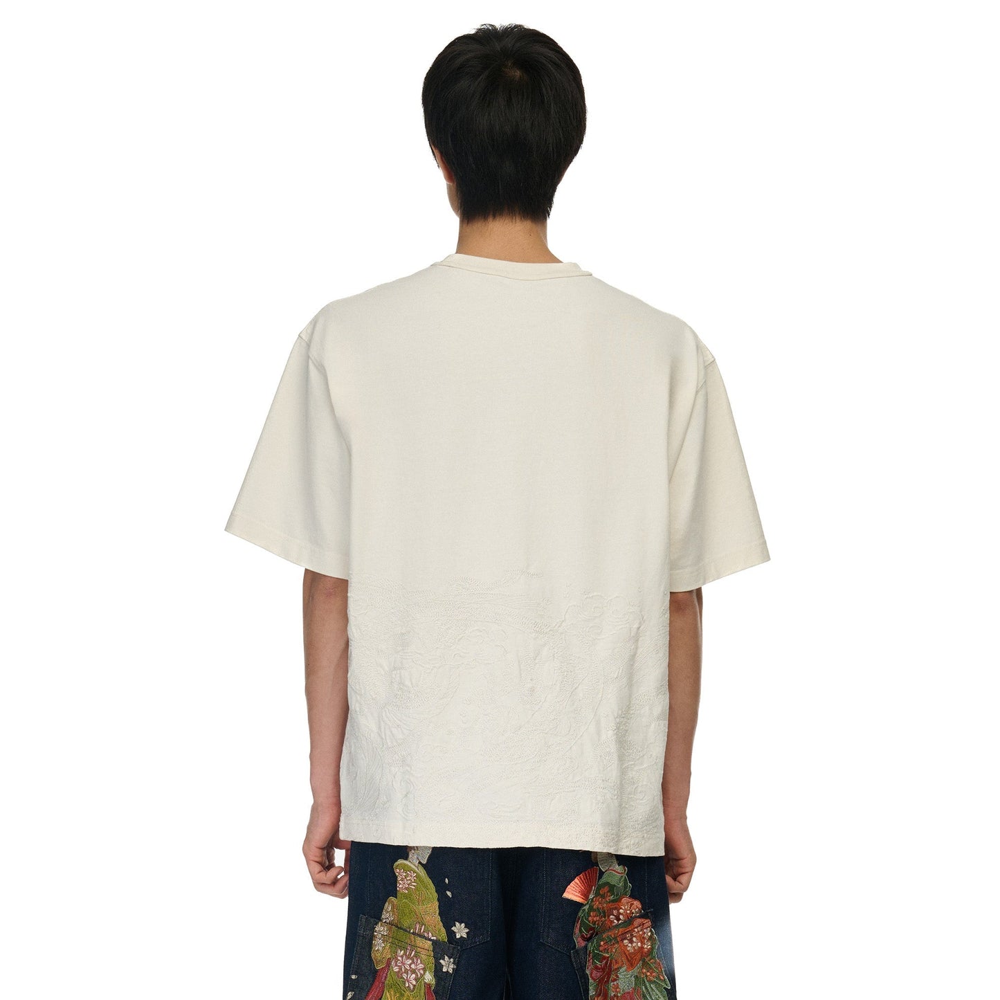"yakuza" T Shirt off white