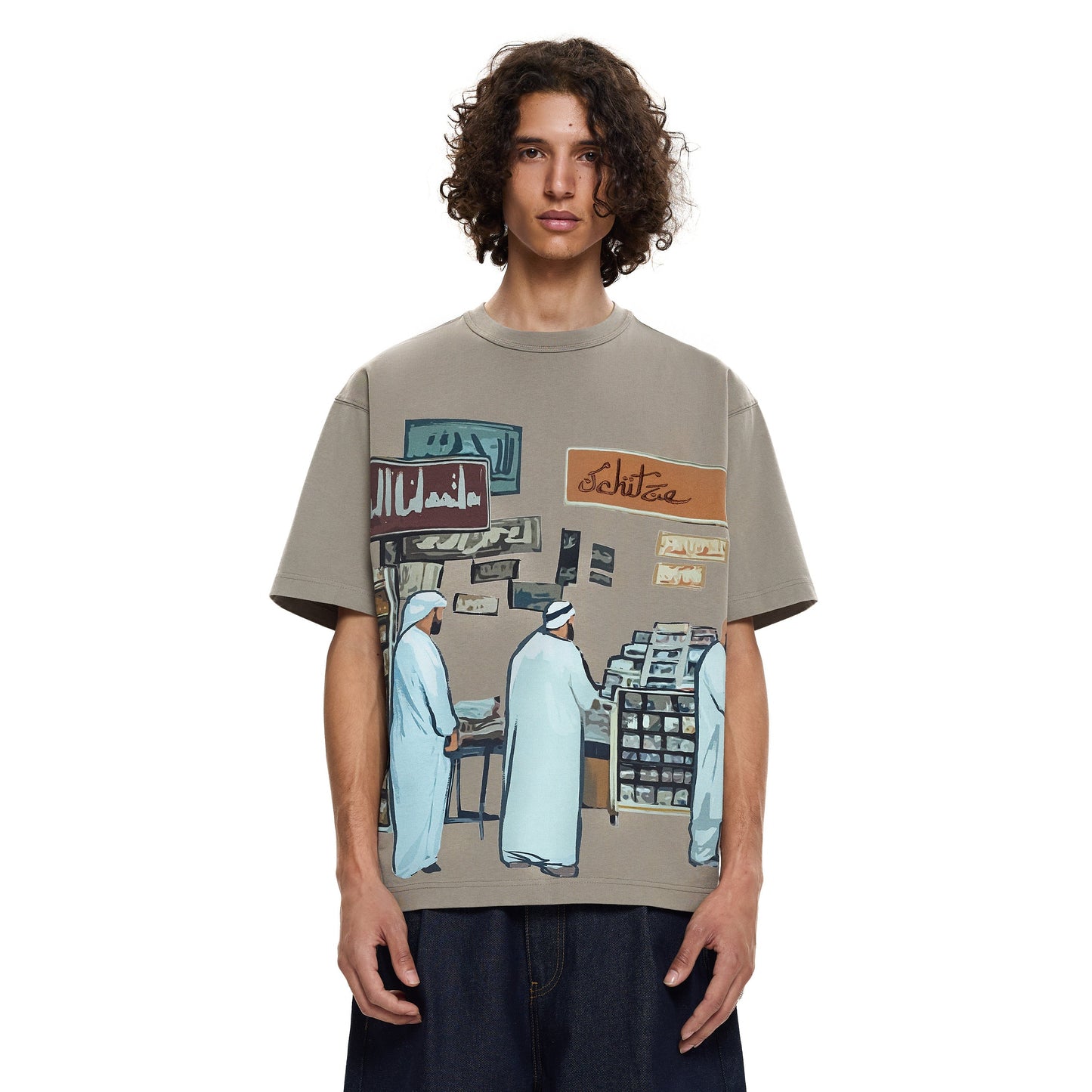 "yasmin v4" T Shirt taupe