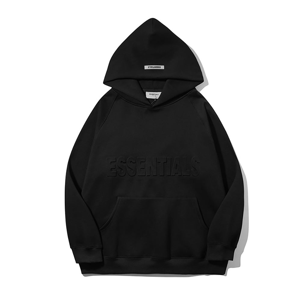 FW23 Embossed Relief Hoodie / Pants / Set - Black