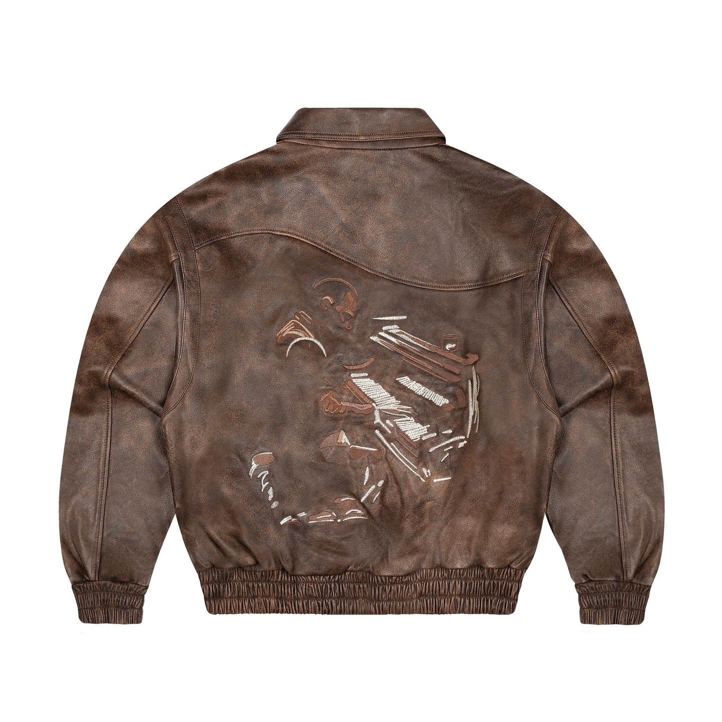 "jazz v2" leather jacket
