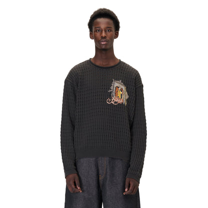 "aziza" longsleeve Knit anthracite