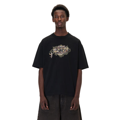 "aziza" T Shirt black 02