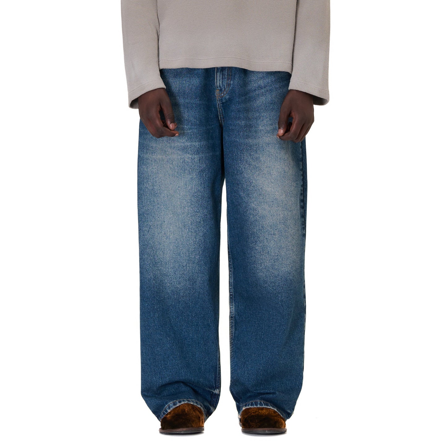 "aziza" dark indigo Denim