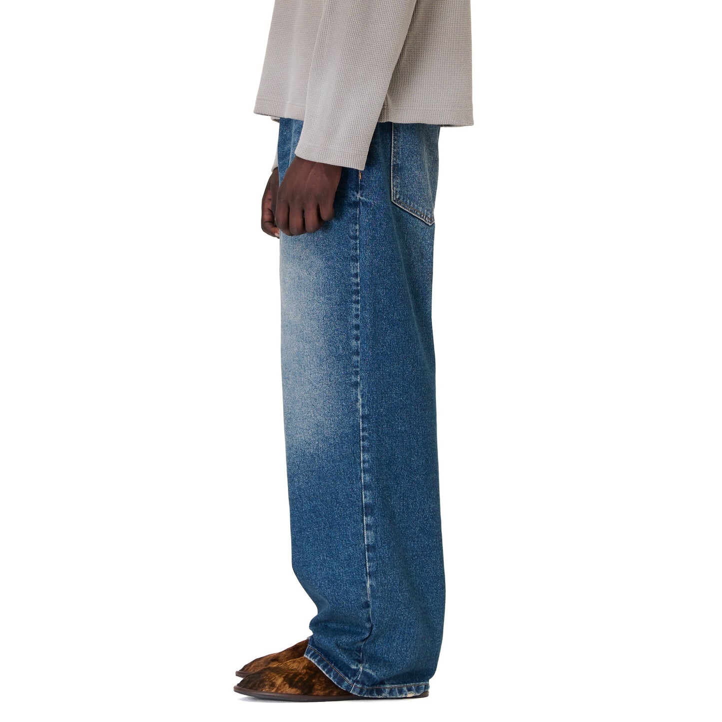 "aziza" dark indigo Denim