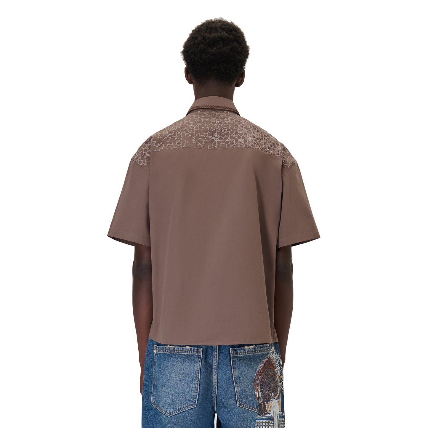 "aziza" Shirt brown