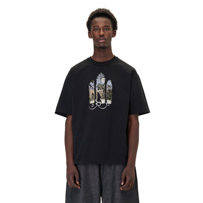 "aziza" T Shirt black 01