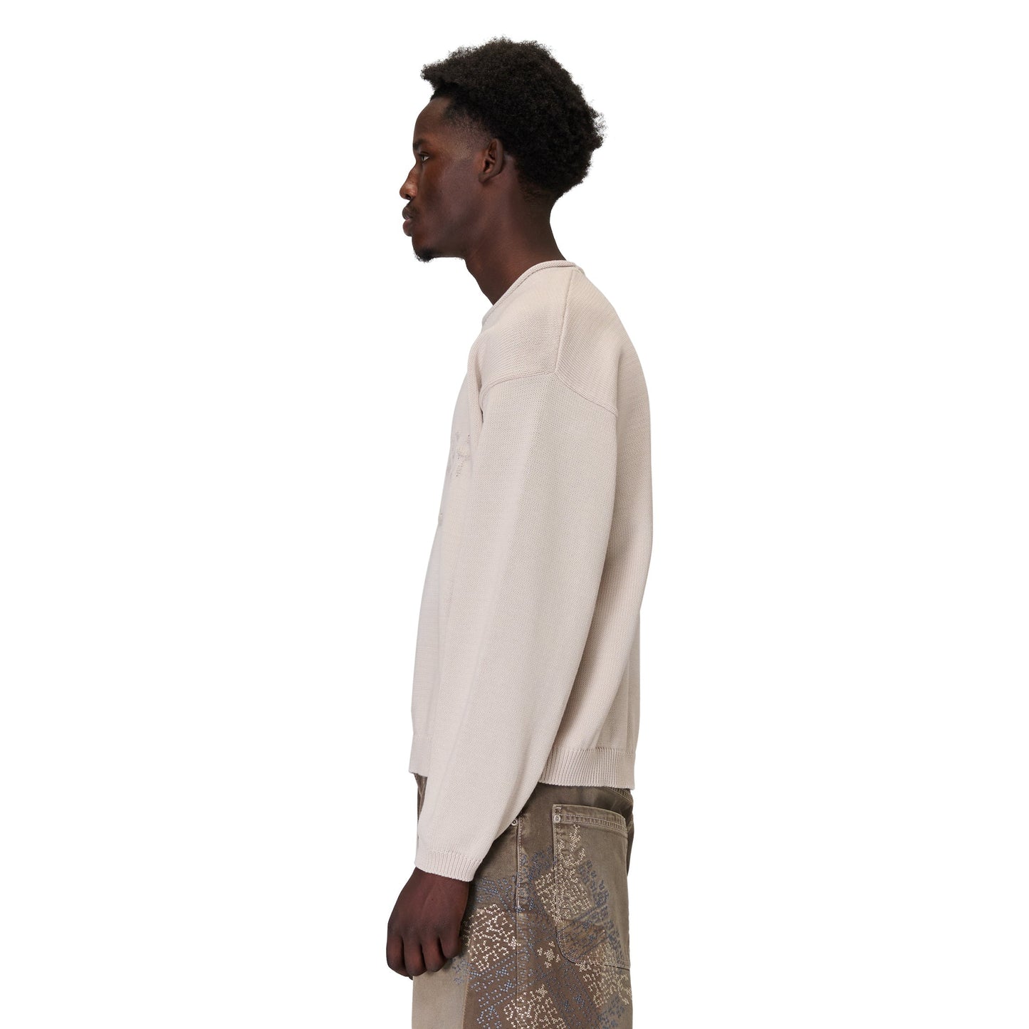 "aziza" longsleeve Knit off white