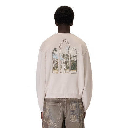 "aziza" longsleeve Knit off white