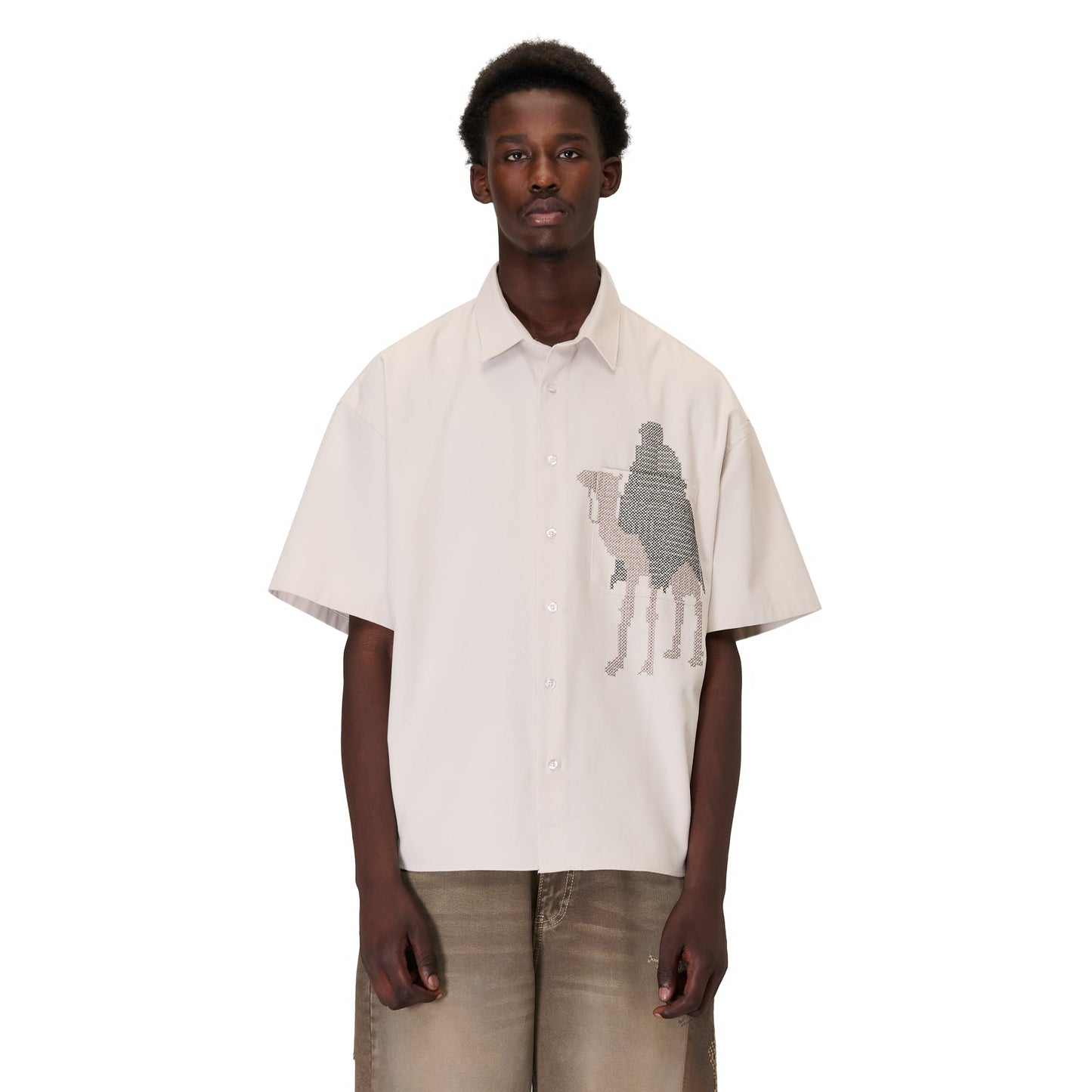 "aziza" Shirt creme