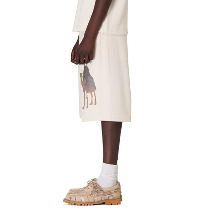 "aziza" Jorts off white