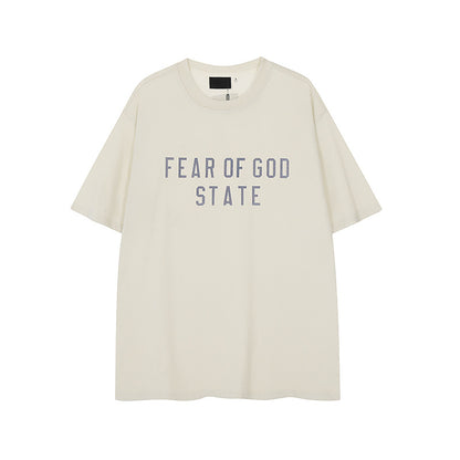 FW24 STATE T-Shirt / Shorts / Set -  Milky White