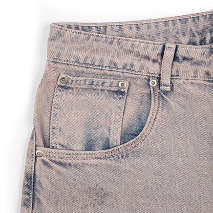 "lotus" denim faded rose