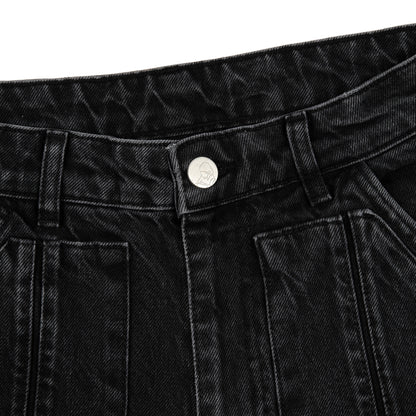 "lotus" denim black