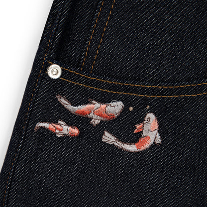 "koi fish" denim