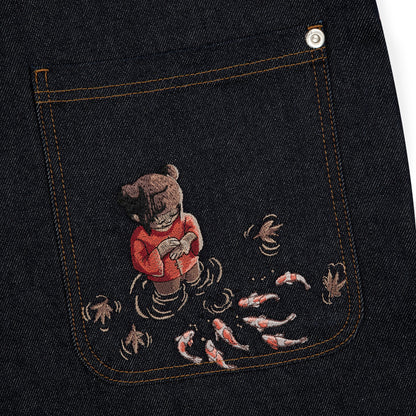 "koi fish" denim