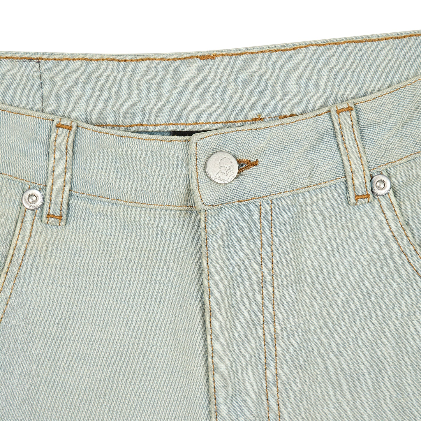 "koi fish" reverse denim