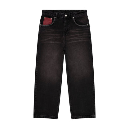 "lotus" denim black purple tint