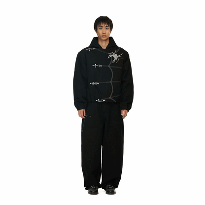 "spiderweb" workwear Jacket